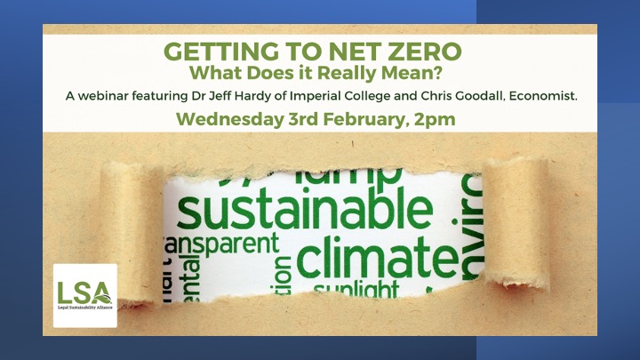 Getting to Net Zero – What Does it Really Mean?